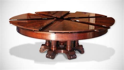 The Most Amazing Table Ever! | Expandable round dining table, Capstan table, Round dining room table