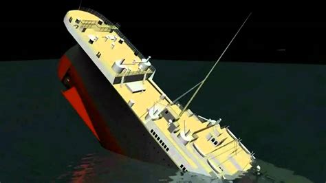 3D Titanic Sinking Animation HD - YouTube