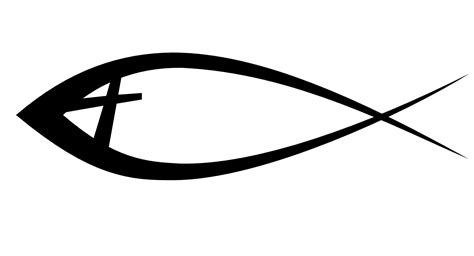 Black Christian Fish Symbol Jesus Fish Png Free Transparent Png | My XXX Hot Girl