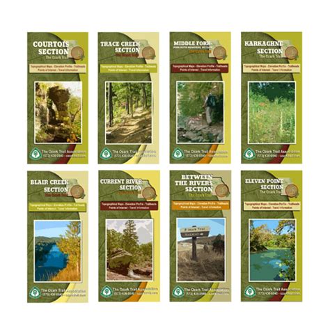 Thru-Hiking Map Set – Ozark Trail Association