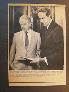 AP Wire Press Photo 1985 Senate Majority Leader Robert Dole & Robert ...