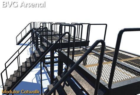 Modular catwalk - HQ | GameDev Market