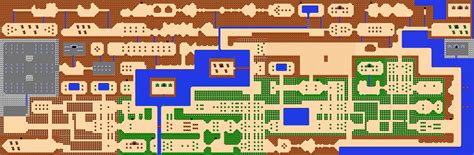 8-bit NES Legend of Zelda Map Data - The Invent with Python Blog