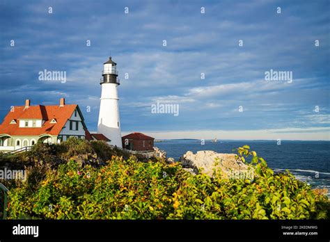 Portland Head Light Stock Photo - Alamy