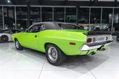 Used 1973 Dodge Challenger 340 4 Barrel! Sub-Lime! Numbers Matching Car ...