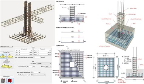 Isolated Footing Foundation | Footing Reinforcement Details