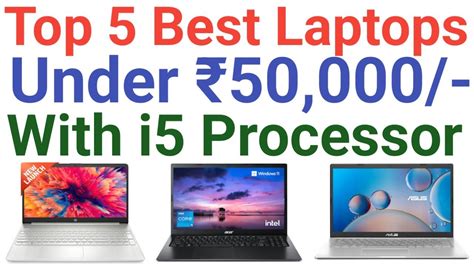 Best i5 Processor Laptop Under 50k in 2023 | Best i5 Laptop For Coding ...