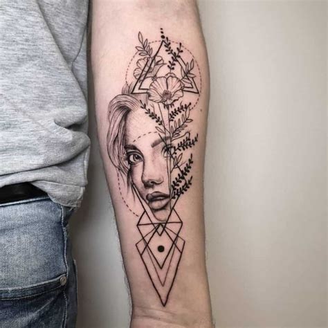 Top 55 Best Geometric Tattoo Ideas - [2021 Inspiration Guide]