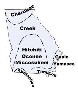 Georgia Indian Tribes and Languages