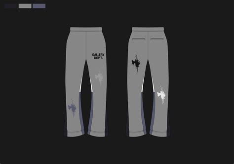 Streetwear Oversize Flared Joggers Mockup Vector Adobe - Etsy Finland