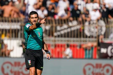 Fabio Maresca Referee During Ac Monza Editorial Stock Photo - Stock ...