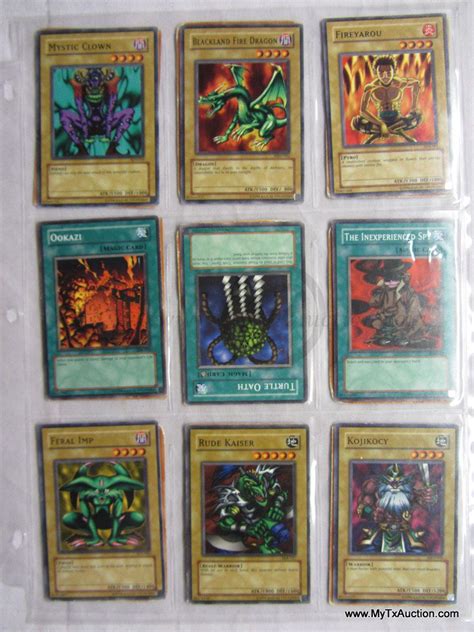 Konami YU-GI-OH Trading Card Game Cards