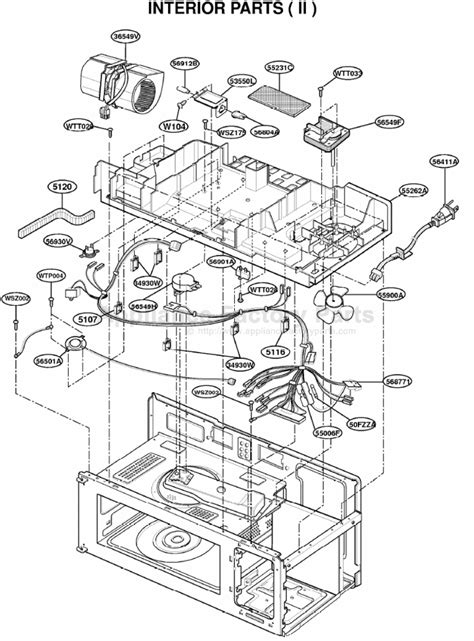 Whirlpool Microwave Parts Diagram - General Wiring Diagram