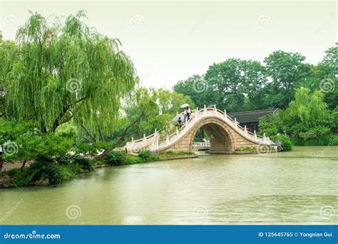 China Yangzhou Slender West Lake Scenic Area Editorial Image - Image of ...