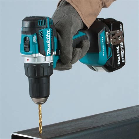 MAKITA Drill Kit, Cordless, 0 in-lb to 530 in-lb, 1/2 in Chuck Size - 54PC59|XFD12T - Grainger