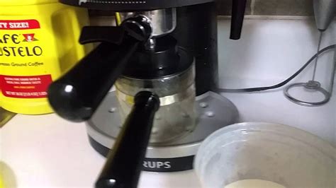 Vintage krups espresso machine - displayter