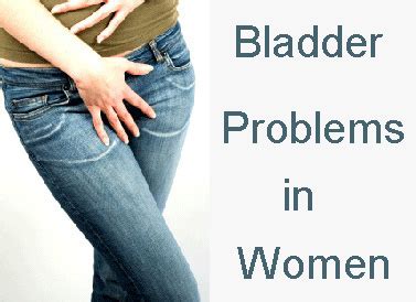 Bladder Problems in Women: Causes and Treatment | Women Health Journal