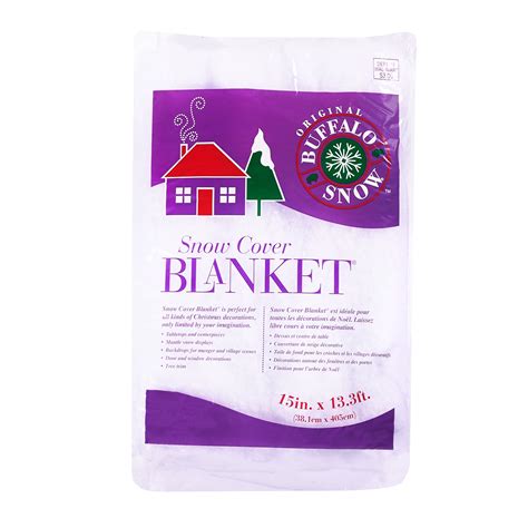 Buffalo Snow Artificial Snow Cover Blanket - Walmart.com