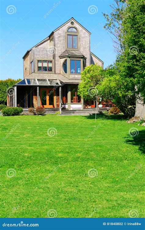 PORT TOWNSEND, WA - APRIL 12, 2014: Exterior of Victorian Style House ...