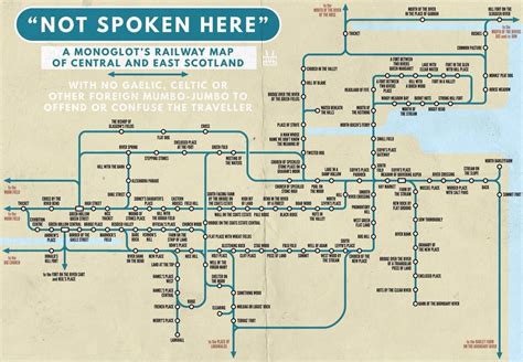 The Rail network of the Scottish Central Belt with... - Maps on the Web