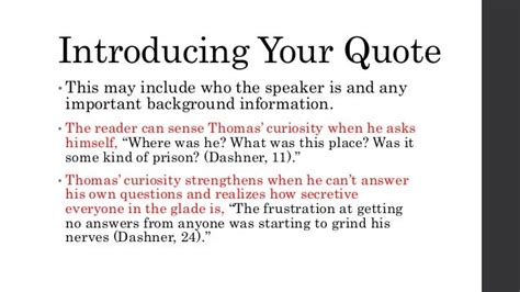 How to introduce a quote in the introduction - lasopasinc