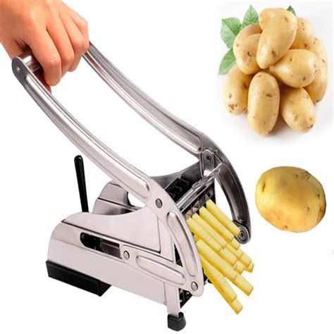 Homestyle Stainless Steel French Fries Potato Chips Strip Cutting ...