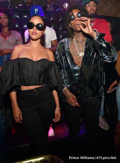 PICS: Wiz Khalifa and Girlfriend at Medusa Lounge