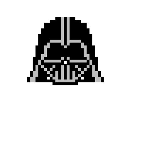 Pixilart - darth vader pixel by kingtj08