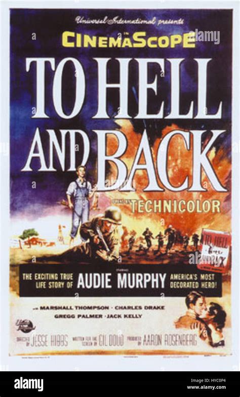 To Hell and Back Poster Stock Photo - Alamy