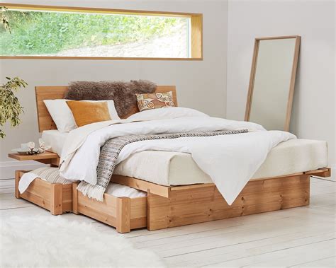 Japanese Wooden Bed Frame by Get Laid Beds - Etsy | Wooden bed base ...