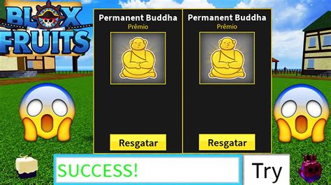 CORRE!! NOVO CÓDIGO DA FRUTA DO BUDDHA PERMANENTE NO BLOX FRUITS (Roblox) - YouTube