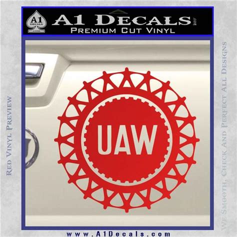 United Auto Workers UAW Decal Sticker » A1 Decals