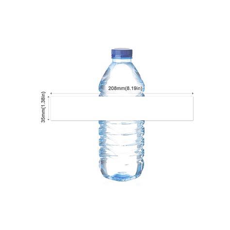 Mr-Label-Waterproof Blank Water Bottle Labels–US Letter Sheet – for ...