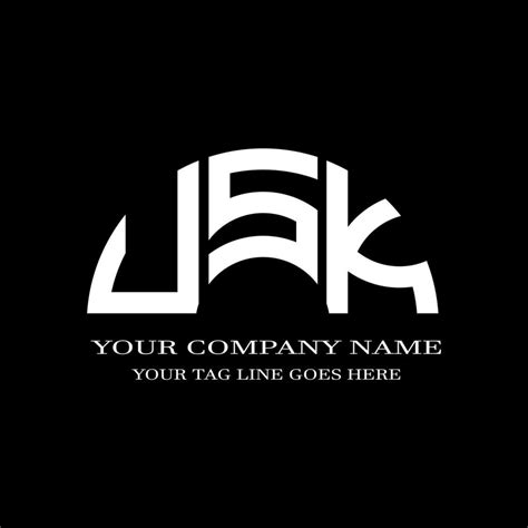 USK letter logo creative design with vector graphic 8464489 Vector Art ...