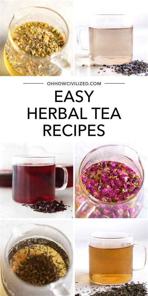 The BEST Easy Homemade Herbal Tea Recipes | Herbal tea recipes homemade, Healing tea recipes ...