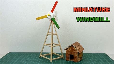 How to make Miniature Windmill DIY | Crafts ideas - YouTube