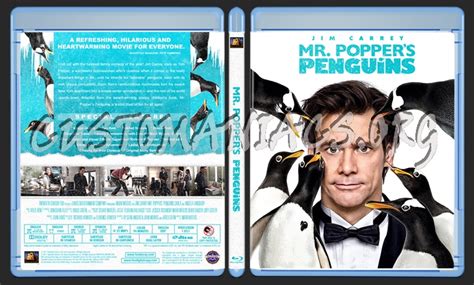 Mr Popper's Penguins blu-ray cover - DVD Covers & Labels by Customaniacs, id: 190127 free ...