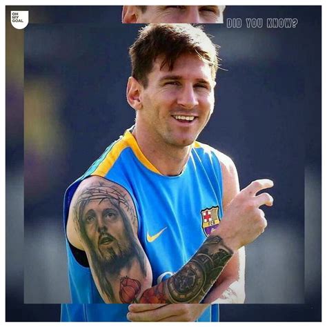 Lionel Messi Tattoo, What Do Messi S 10 Tattoos Mean Oh My Goal Youtube ...