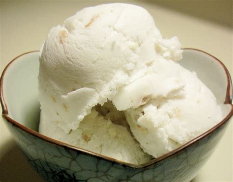 Coconut Ice Cream | Homemade coconut ice cream, Food and thought, Cold desserts