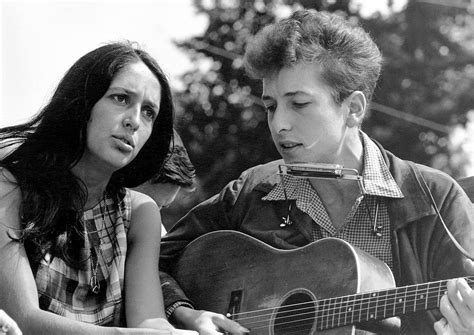 Bob Dylan & Joan Baez at the 1963 Monterey Folk Festival | Joan baez ...