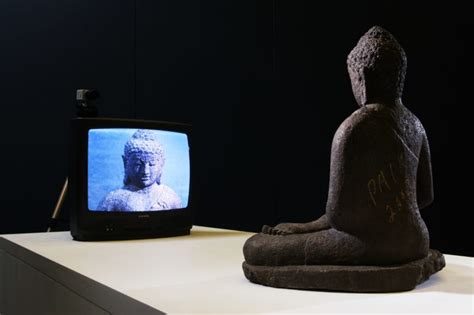 Nam June Paik’s TV Buddhas – His best-known work