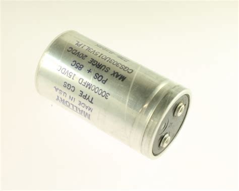 CGS303U015V3L1PL MALLORY capacitor 30,000uF 15V Aluminum Electrolytic Large Can Computer Grade ...