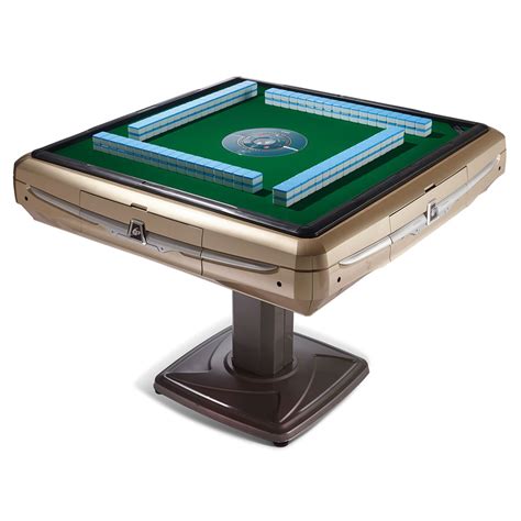 The Automatic Tile Shuffling Mahjong Table - Hammacher Schlemmer