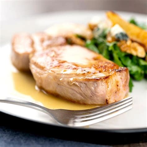 Pork Loin Steaks in a Simple Cider Butter Sauce - Krumpli