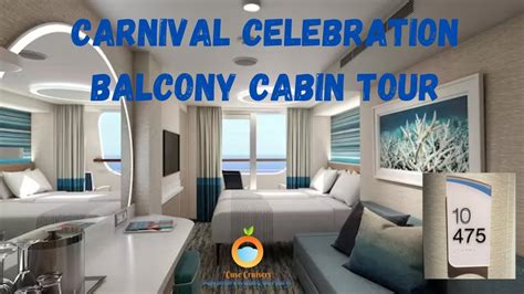 CARNIVAL CELEBRATION FULL ROOM TOUR - CABIN 10475 - YouTube