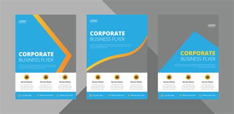 flyer design templates. business corporate flyer design ideas. poster leaflet brochure design ...