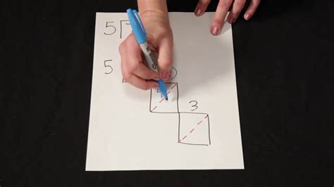 Dividing 723 / 5 Using Lattice Division - YouTube