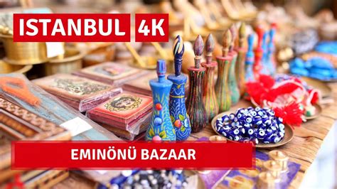 Istanbul Eminönü Bazaar Walking Tour 26September 2021|4k UHD 60fps - YouTube