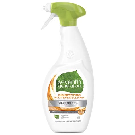 Seventh Generation Disinfecting Spray Lemongrass Citrus | Walgreens