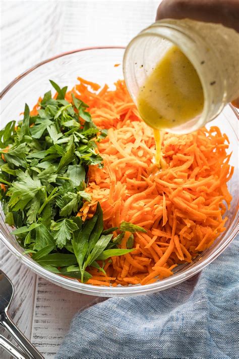 French Carrot Salad - Nourish and Fete